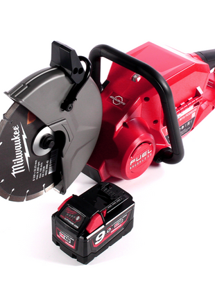 Tronçonneuse à batterie Milwaukee M18 FCOS230-901 18 V 230 mm sans balais + 1x batterie 9,0 Ah - sans chargeur