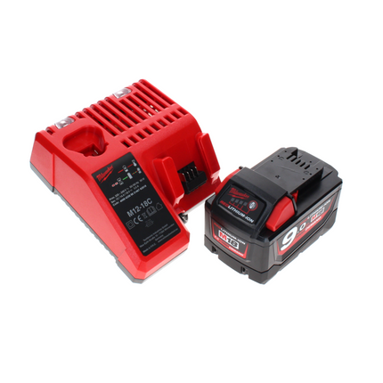 Tronçonneuse à batterie Milwaukee M18 FCOS230-901C 18 V 230 mm sans balais + 1x batterie 9,0 Ah + chargeur