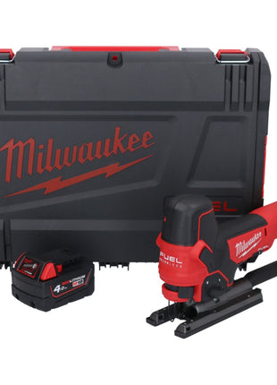 Milwaukee M18 FBJS-401X Akku Stichsäge 18 V Brushless + 1x Akku 4,0 Ah + HD Box - ohne Ladegerät