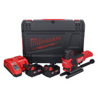 Scie sauteuse à batterie Milwaukee M18 FBJS-402X 18 V sans balais + 2x batteries 4,0 Ah + chargeur + boîtier HD