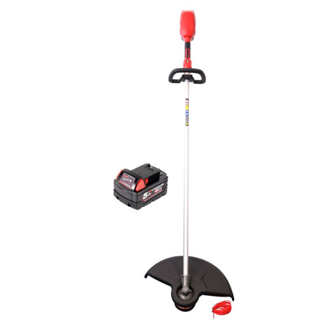 Coupe-herbe à batterie Milwaukee M18 CLT-501 18 V sans balais + 1x batterie 5,0 Ah - sans chargeur