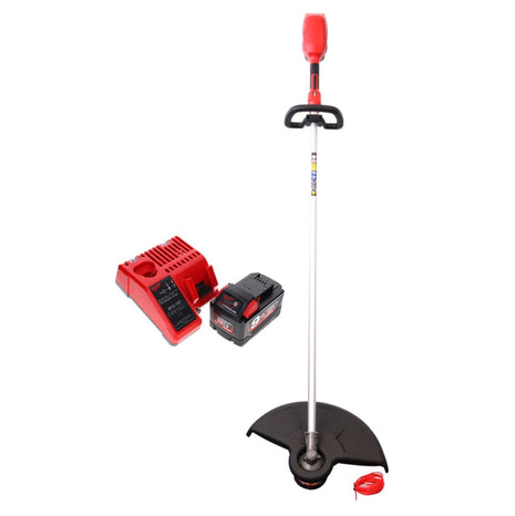 Coupe-herbe à batterie Milwaukee M18 CLT-901C 18 V sans balais + 1x batterie 9,0 Ah + chargeur