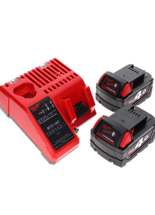 Taille-haie à batterie Milwaukee M18 CHT-402C 18 V 610 mm sans balai + 2x batteries 4,0 Ah + chargeur