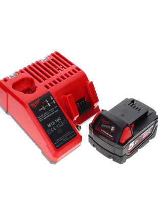 Milwaukee M18 CHT-901C Akku Heckenschere 18 V 610 mm Brushless + 1x Akku 9,0 Ah + Ladegerät