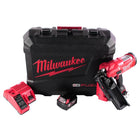 Milwaukee M18 FFN-501C cloueur sans fil 18 V 50 - 90 mm sans brosse + 1x batterie 5,0 Ah + chargeur + Coffret