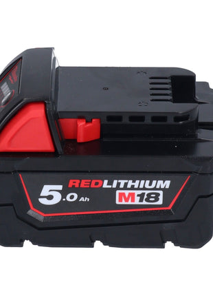 Marteau combiné à batterie Milwaukee M18 CHX-501 18 V 2,5 J SDS plus brushless + 1x batterie 5,0 Ah - sans chargeur