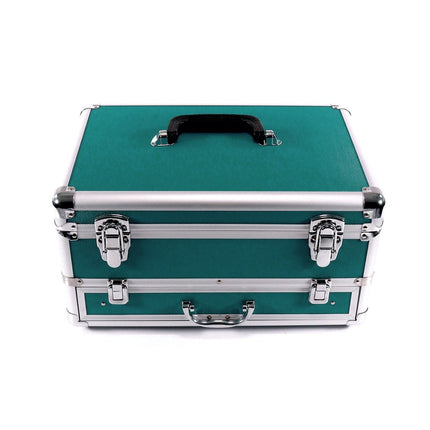 Toolbrothers TX Coffret de transport en aluminium pour Visseuse à percussion Makita DTD 152 + Set de forets, 70 pcs. + Insert pour Visseuse et accessoires