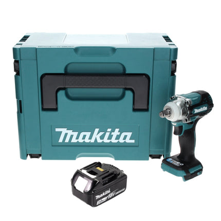 Makita DTW 300 F1J Visseuse à chocs sans fil 18 V 330 Nm 1/2" brushless + 1x Batterie 3,0 Ah + Makpac - sans chargeur