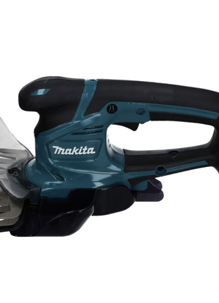 Cisaille à gazon sans fil Makita DUM 604 RT1 18 V + rallonge de poignée avec rouleau + 1 batterie 5,0 Ah + chargeur