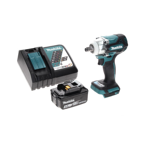 Makita DTW 300 RM1 Akku Schlagschrauber 18 V 330 Nm 1/2" Brushless + 1x Akku 4,0 Ah + Ladegerät