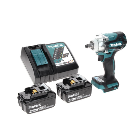 Makita DTW 300 RM akumulatorowy klucz udarowy 18 V 330 Nm 1/2" bezszczotkowy + 2x akumulator 4,0 Ah + ładowarka