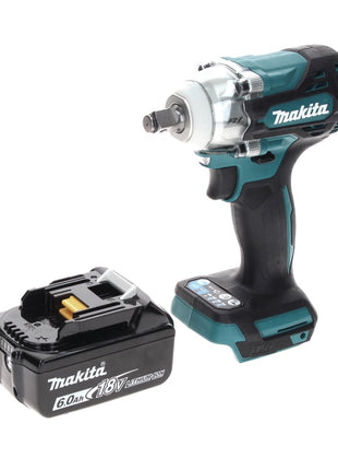 Makita DTW 300 G1 Atornillador de impacto inalámbrico 18 V 330 Nm 1/2" sin escobillas + 1x batería 6,0 Ah - sin cargador