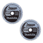 Makita CCXF16556EL EFFICUT Lame de scie circulaire pour bois et plastique - 165 x 20 x 1,45 mm, 56 dents - 2 pcs. (2x B-57320)