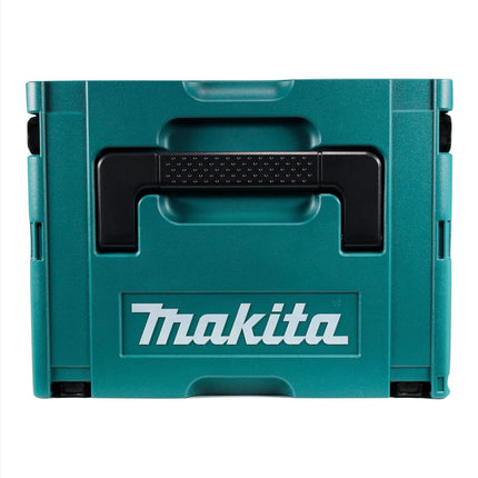 Cisaille à gazon sans fil Makita DUM 604 RTXJ 18 V avec lame de cisaille à herbe et arbustes + 2x batteries 5,0 Ah + chargeur + Makpac