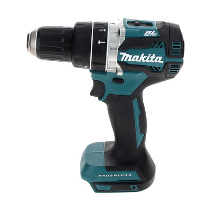 Makita DHP 484 SF1TX perceuse à percussion sans fil 18 V 54 Nm sans balais + 1 batterie 3,0 Ah + chargeur + jeu de 70 forets + coffret en aluminium TX