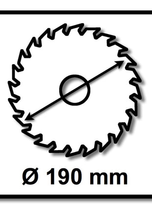 Makita CCF19045G SPECIALIZED EFFICUT Sägeblatt 190 x 30 x 1,0 mm 4 Stk. ( 4x B-68638 ) 45 Zähne für Holz - Toolbrothers
