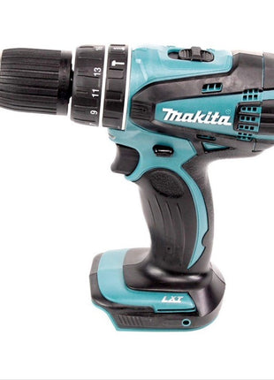 Makita DHP 456 SMTX Akku Schlagbohrschrauber 18 V 50 Nm + 2x Akku 4,0 Ah + Ladegerät + 70 tlg. Bit Bohrer Set + TX Alu Koffer