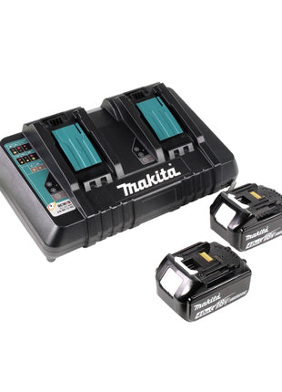 Tronçonneuse à batterie Makita DUC 306 PM 36 V (2x 18 V) sans balais 30 cm + 2x batterie 4,0 Ah + double chargeur