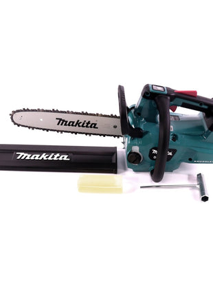 Tronçonneuse à batterie Makita DUC 306 RT 36 V (2x 18 V) sans balais 30 cm + 2x batteries 5,0 Ah + chargeur