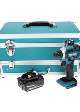 Makita DTD 152 T1TX Akku Schlagschrauber 18 V 165 Nm + 1x Akku 5,0 Ah + 70 tlg. Bit Bohrer Set + TX Alu Koffer - ohne Ladegerät