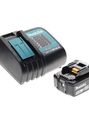 Makita DTD 152 ST1TX Visseuse à chocs sans fil 18 V 165 Nm + 1x Batterie 5.0 Ah + Chargeur + Jeu de mèches 70 pièces + Mallette TX