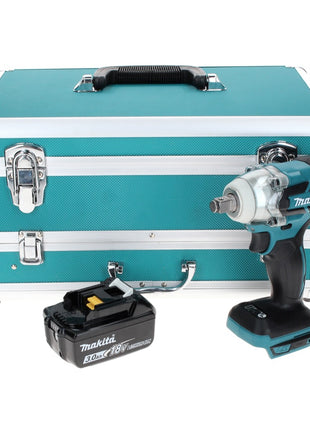 Makita DTW 285 F1TX Akku Schlagschrauber 18 V 280 Nm 1/2" Brushless + 1x Akku 3,0 Ah + 70 tlg. Bit Bohrer Set + TX Alu Koffer - ohne Ladegerät