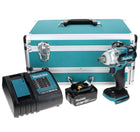 Makita DTW 285 SM1TX Visseuse à chocs sans fil 18 V 280 Nm 1/2 