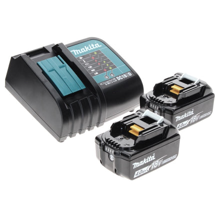 Makita DTW 285 SMTX Visseuse à chocs sans fil 18 V 280 Nm 1/2 " Brushless + 2x Batteries 4.0 Ah + Chargeur + Jeu de mèches 70 pièces + Mallette TX