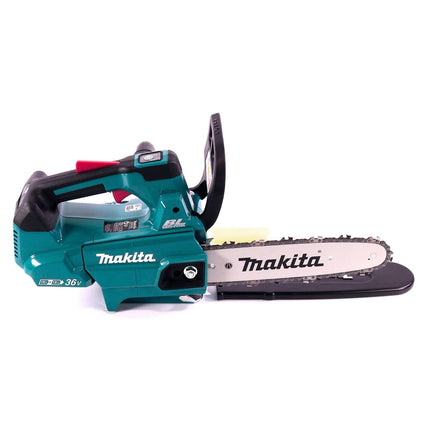 Makita DUC 256 PM Tronçonneuse à chaîne sans fil 36 V ( 2x 18 V ) Brushless 25 cm + 2x batterie 4,0 Ah + double chargeur
