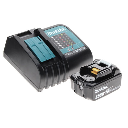 Makita DTW 180 SF1TX Clé à chocs sans fil 18 V 180 Nm 3/8" sans balais + 1 batterie 3,0 Ah + chargeur + jeu de 70 forets + coffret en aluminium TX