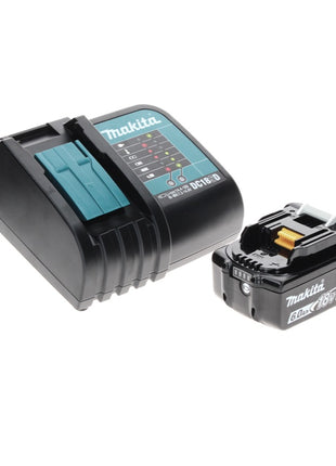 Makita DTW 180 SG1TX llave de impacto a batería 18 V 180 Nm 3/8" sin escobillas + 1x batería 6,0 Ah + cargador + juego de brocas de 70 piezas + maletín de aluminio TX