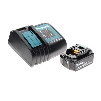 Makita DTW 180 SG1TX Visseuse à chocs sans fil 18 V 180 Nm 3/8" Brushless + 1x Batterie 6.0 Ah + Chargeur + Jeu de mèches 70 pièces + Mallette TX