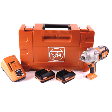FEIN ASCD 18-1000 W34 Visseuse à percussion sans fil 18V 1050 Nm - 3/4" sans balai + 2x Batteries 3 Ah + Chargeur + Coffret