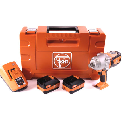 FEIN ASCD 18-1000 W34 Visseuse à percussion sans fil 18V 1050 Nm - 3/4" sans balai + 2x Batteries 6 Ah + Chargeur + Coffret