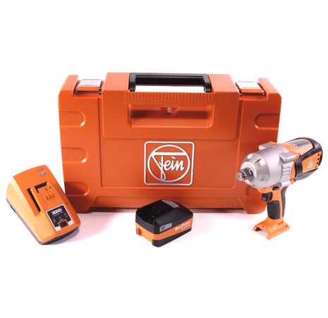 FEIN ASCD 18-1000 W34 Visseuse à percussion sans fil 18V 1050 Nm - 3/4" sans balai + 1x Batterie 5,2 Ah + Chargeur + Coffret