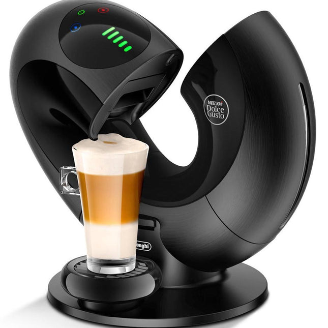 De'Longhi EDG 737.B Eclipse Cafétière à capsules noire - Nescafé Dolce Gusto