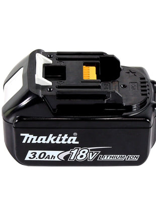 Makita DGA 506 F1J Meuleuse d'angle sans fil 18 V 125 mm + 1x Batterie 3,0 Ah + Makpac - sans chargeur