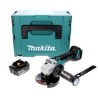 Makita DGA 506 M1J Meuleuse d'angle sans fil 18 V 125 mm brushless + 1x Batterie 4.0 Ah + Coffret Makpac - sans chargeur