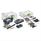 Festool CARVEX PSBC 420 HPC 4,0 EBI-Set Akku Pendelstichsäge 18 V ( 576536 ) 120 mm Brushless + 1x Akku 4,0 Ah + Ladegerät + systainer + Zubehör - Toolbrothers