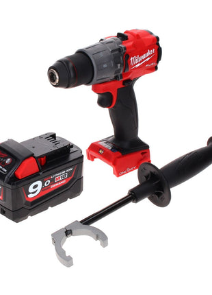 Taladro percutor inalámbrico Milwaukee M18 ONEPD2-901 18 V 135 Nm Brushless One Key Bluetooth + 1x batería 9,0 Ah - sin cargador