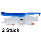 Masque respiratoire 3M FFP3 Aura 9332+ avec valve 2 pièces (7100139903) EN149:2001 FFP3 NR D pour matériaux isolants et bois dur