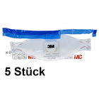 Masque respiratoire 3M FFP3 Aura 9332+ avec valve 5 pièces (7100140354) EN149:2001 FFP3 NR D pour matériaux isolants et bois dur