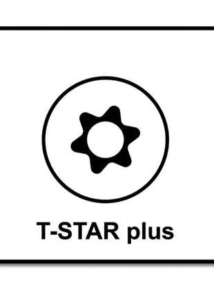 Vis à ardoise à tête spéciale SPAX 4,0 x 34 mm 500 pièces (35704015801001) Torx T-Star Plus T20 filetage partiel Wirox 4Cut