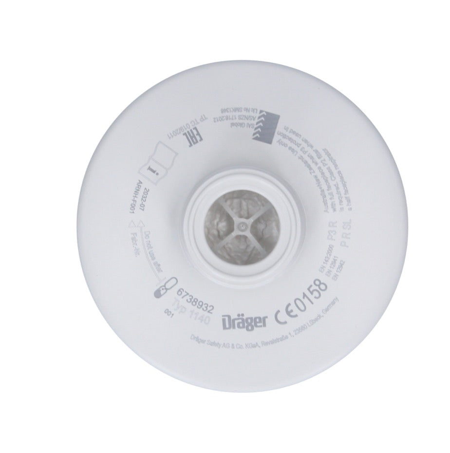 Dräger Rd40 Filtre particule P3 R ( 6738932 ) pour masque X-plore 6000 et  Demi-masque respiratoire X-plore 4000
