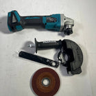 Makita DGA 504 Z Akku Winkelschleifer 18V 125mm Brushless Solo Leicht Gebraucht 1 - toolbrothers