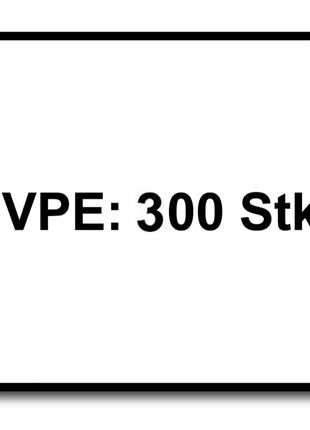 SPAX Vis à tête plate pour la fixation de panneaux arrière 3,0 x 20mm - Filetage total - T-STAR Plus - Torx T10 - Wirox 4Cut pour panneaux arrière sans lentille 300 pcs. (0151010300203)