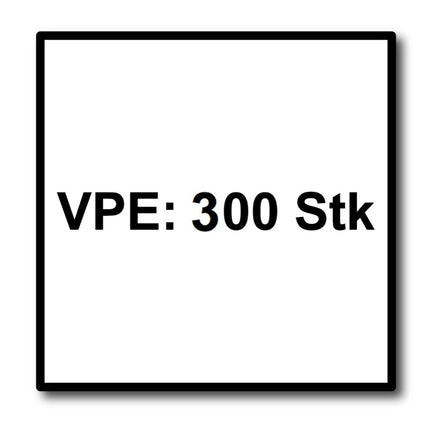 SPAX Vis à tête plate pour la fixation de panneaux arrière 3,0 x 30mm - Filetage total - T-STAR Plus - Torx T10 - Wirox - 4Cut pour panneaux arrière sans lentille 300 pcs. (0151010300303)