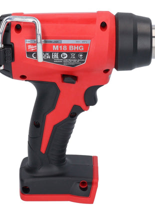 Milwaukee M18 BHG-401 Décapeur thermique sans fil 470 °C 18V + 1x Batterie 4,0Ah + Chargeur