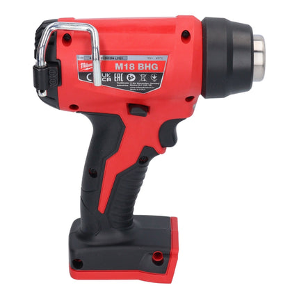Milwaukee M18 BHG-401 Pistolet à air chaud sans fil 18 V 470 °C + 1x batterie 4,0 Ah + chargeur