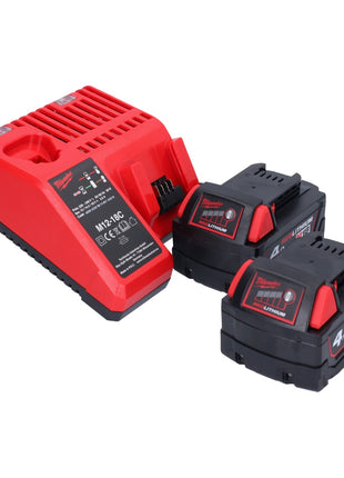 Milwaukee M18 BHG-402 Décapeur thermique sans fil 470 °C 18V + 2x Batteries 4,0Ah + Chargeur